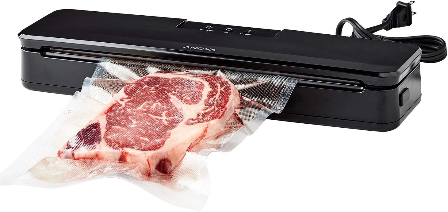 Food Storage For Long Term - Slim Compact Vacuum Sealer Machine, Wet