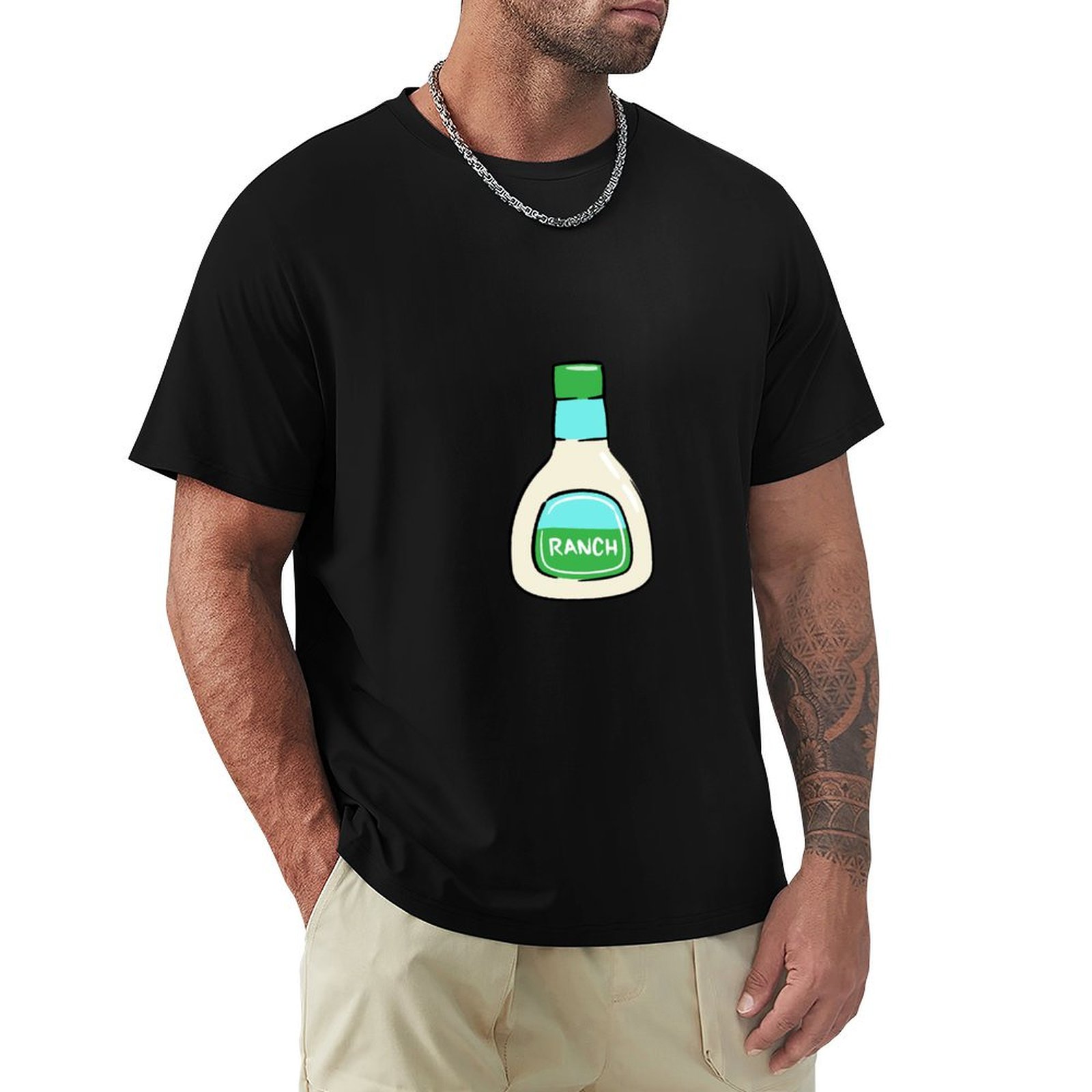 Salad Dressing Bottle - Ranch - salad dressing bottle T-Shirt
