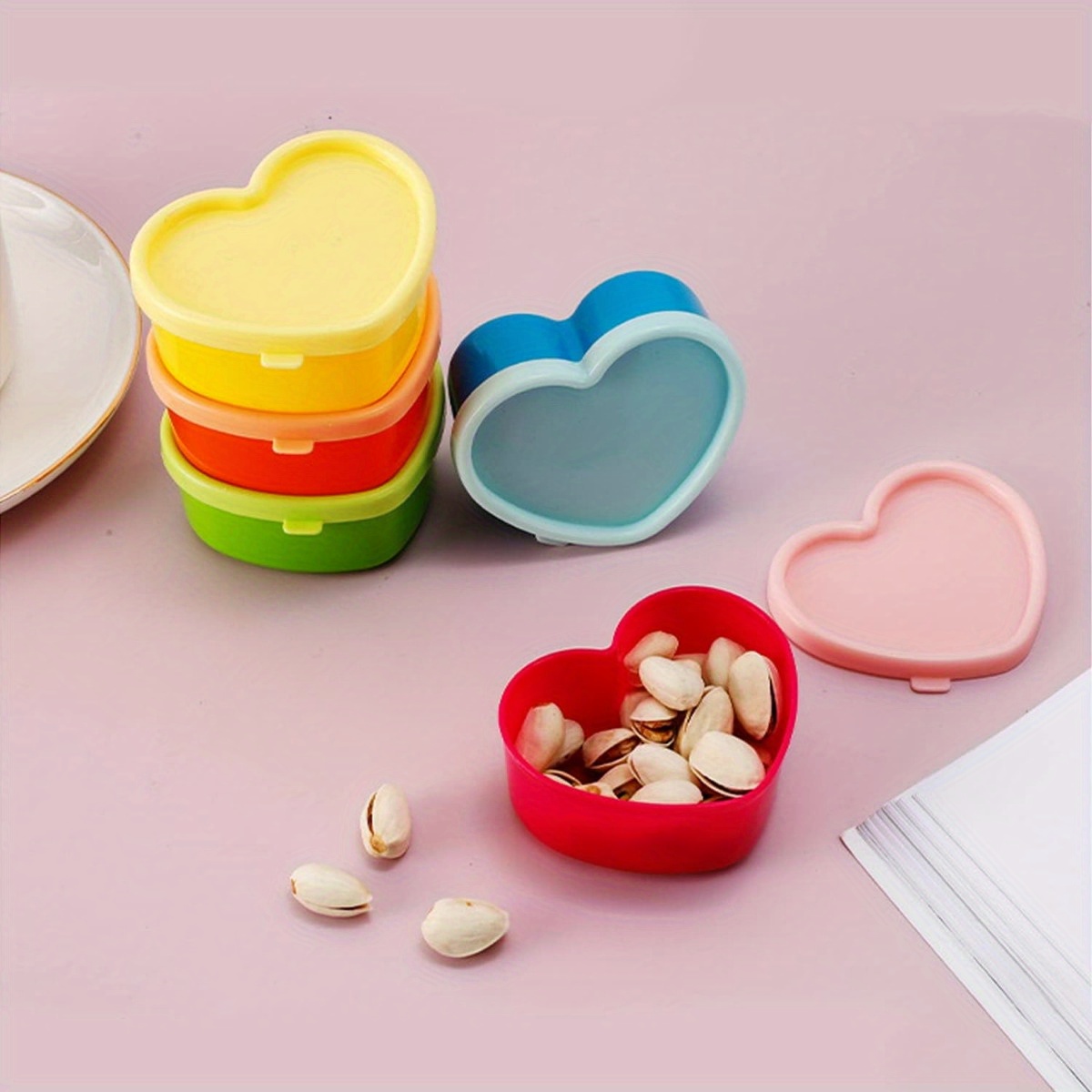 Salad Dressing Bottle - 5PCS Mini Lunch Box Condiment Storage