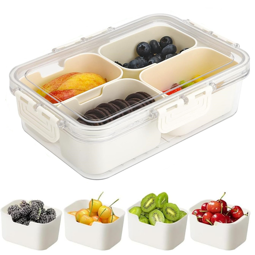 Food Storage Box Set - Portable Food Storage Box, Snack Storage