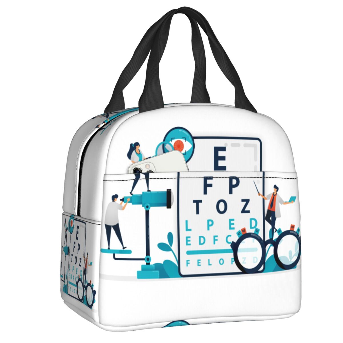 Food Storage Chart - Custom Snellen Chart Eye Exam Thermal