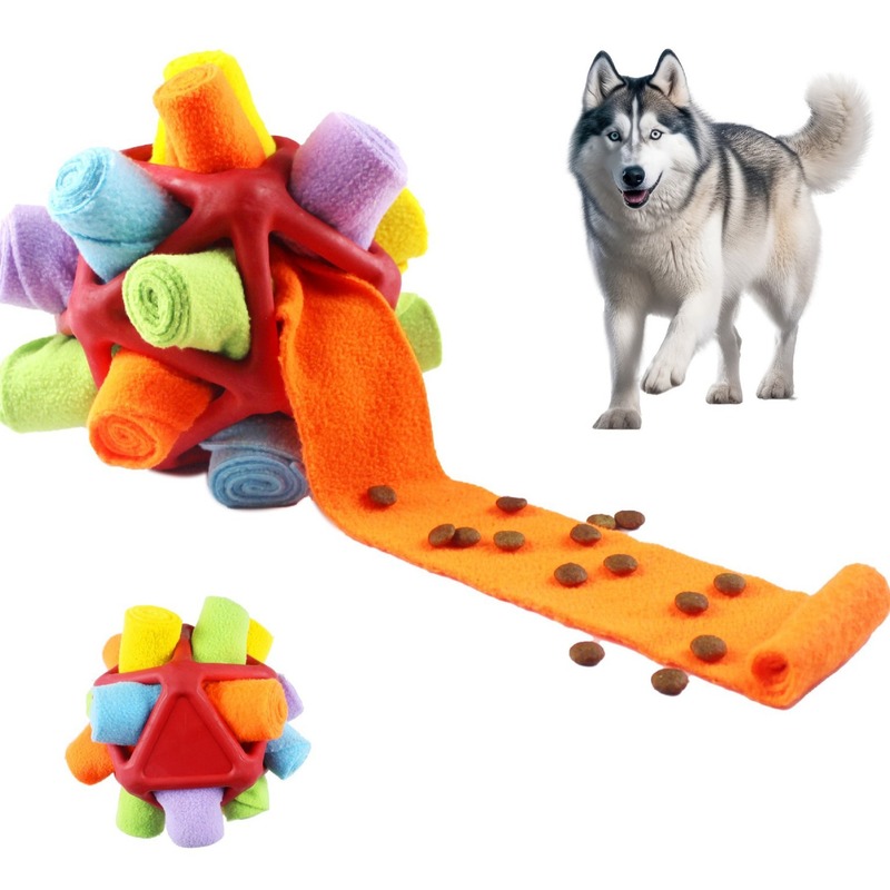 Food Storage Pet - New pet toy triangular sniffing ball