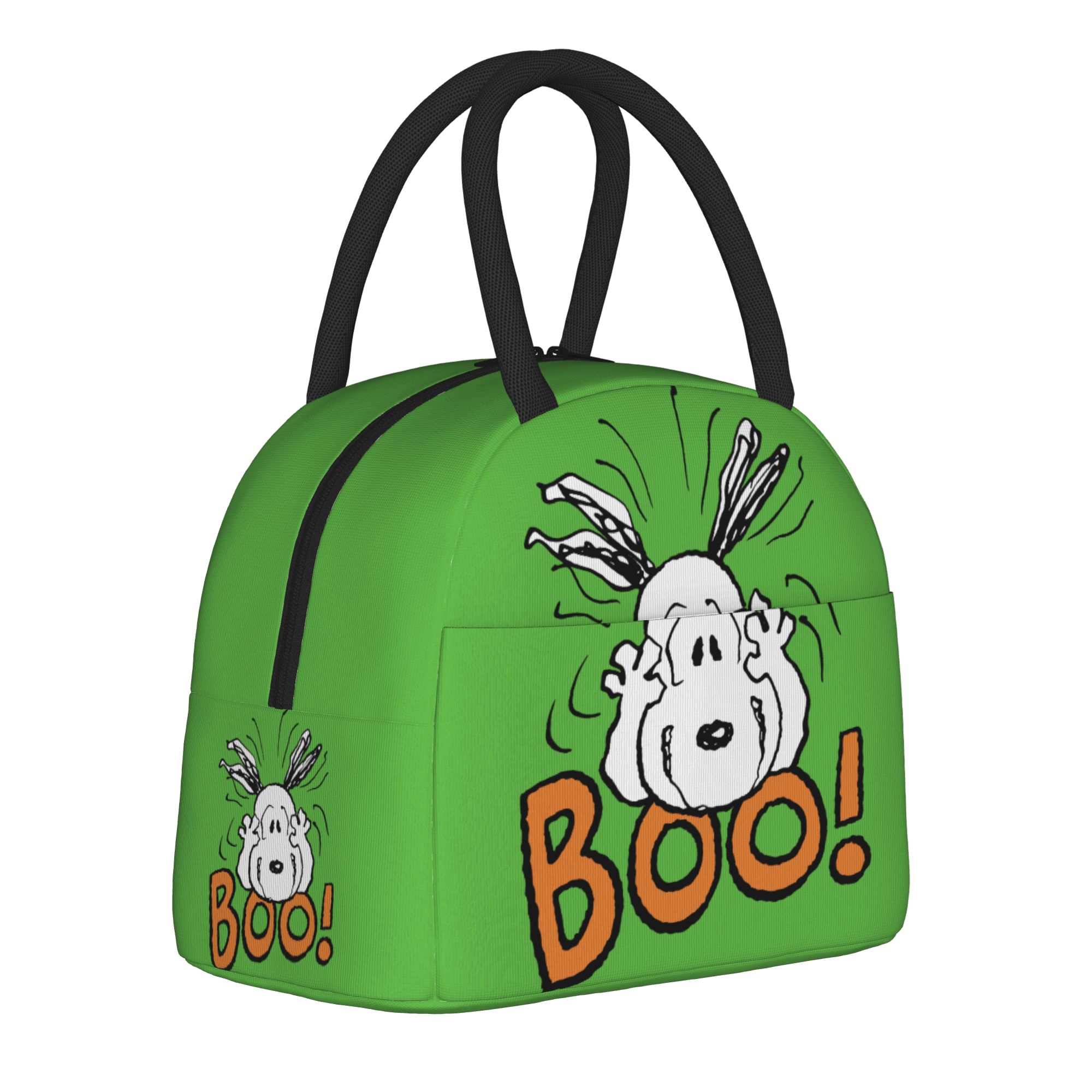 Food Storage Bag Organizer - Snoopy Boo Insulated Lunch Bag Leakproof