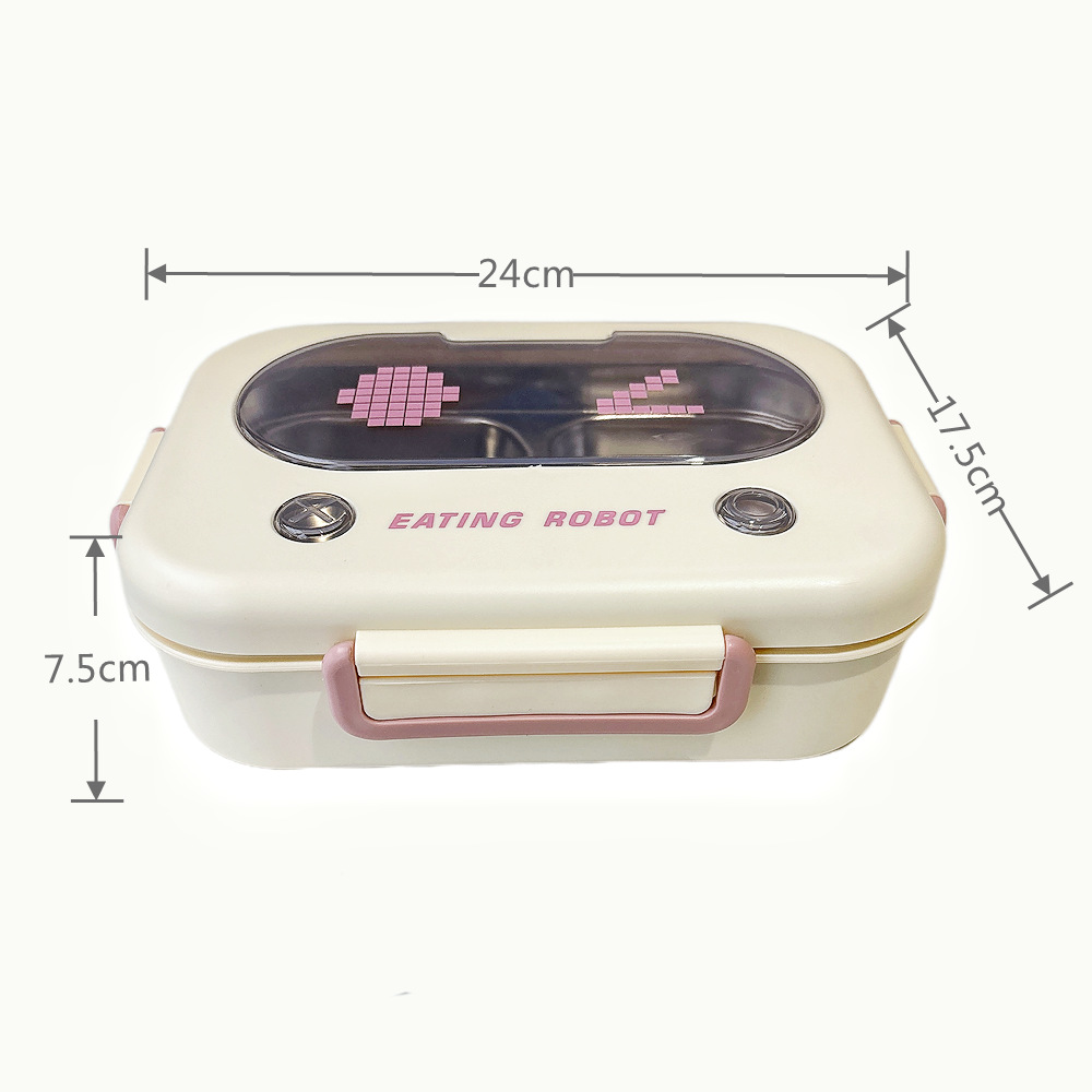 Storage Food Prep - Thermal Bento Box Stainless Steel Lunch