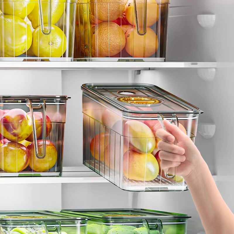 Food Storage Box Set - Refrigerator sorting storage box, eggs, fruits