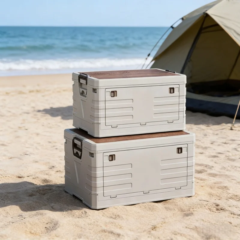 Food Storage For Camping - Car Storage Bin Outdoor Camping Foldable