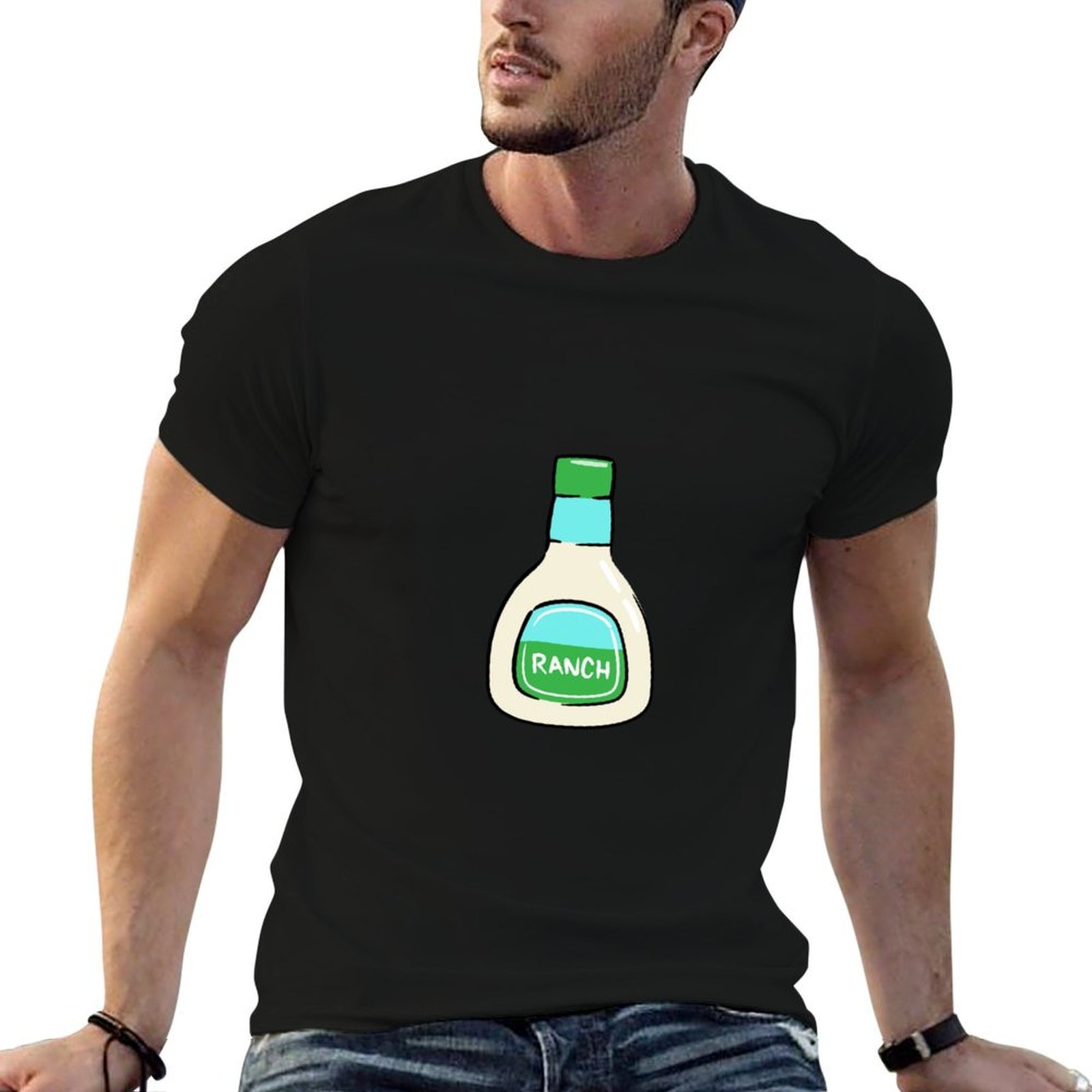 Salad Dressing Bottle - Ranch - salad dressing bottle T-Shirt