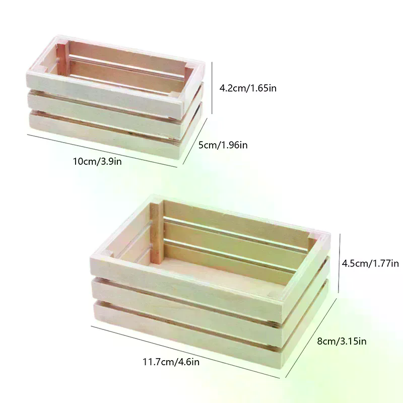 Food Storage Plant - 1:12 Dollhouse Miniature Storage Basket Food