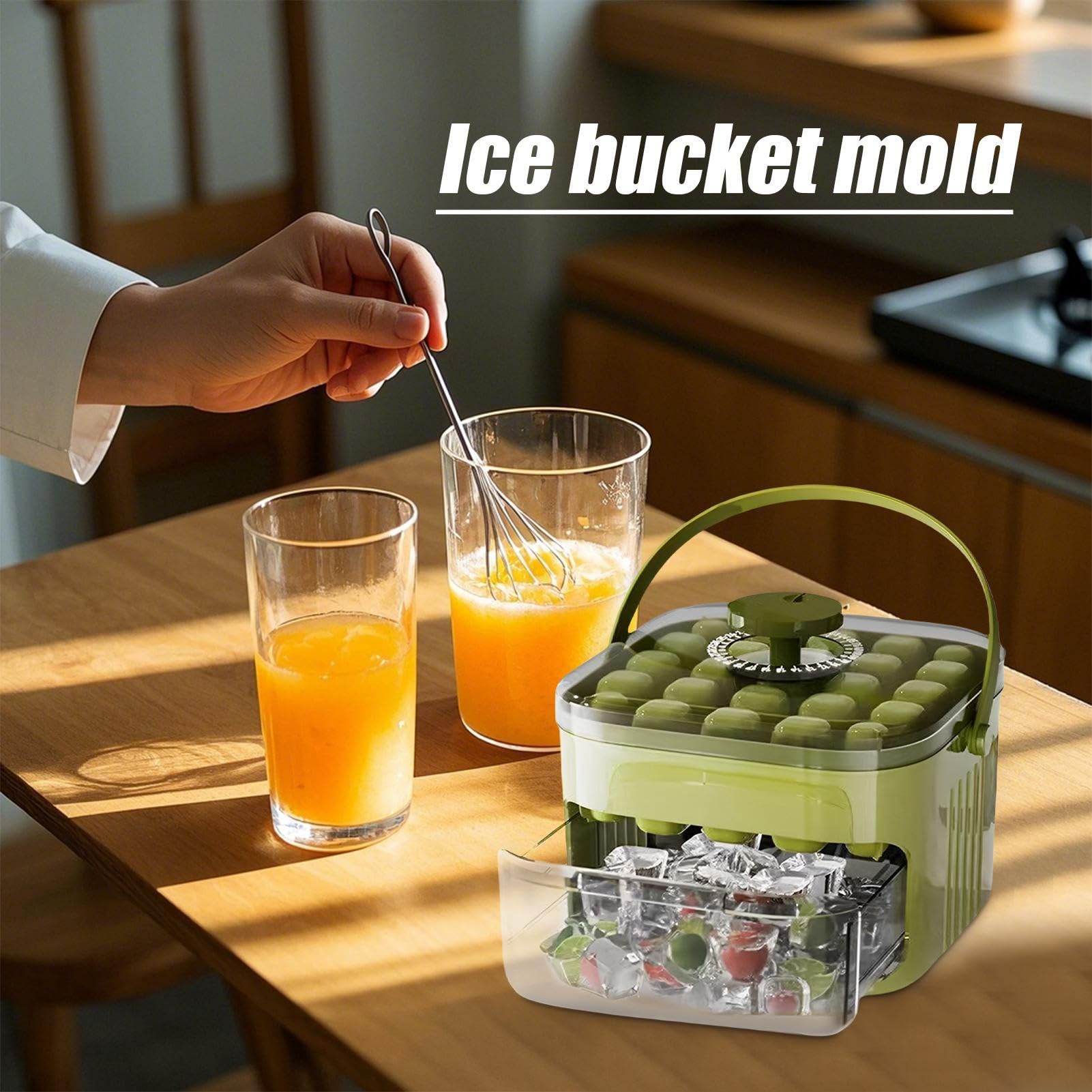 Easy Press Ice Cubes Maker Ice - Food Storage Essentials 评论和价格
