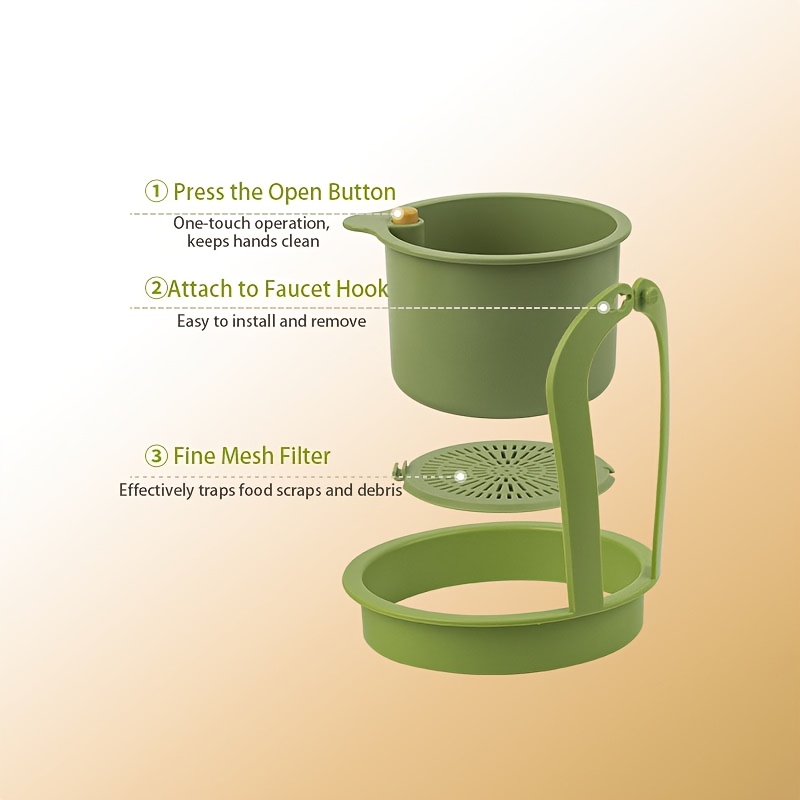 1pc Hanging Sink Draining Bask - Food Storage Plant 评论和价格