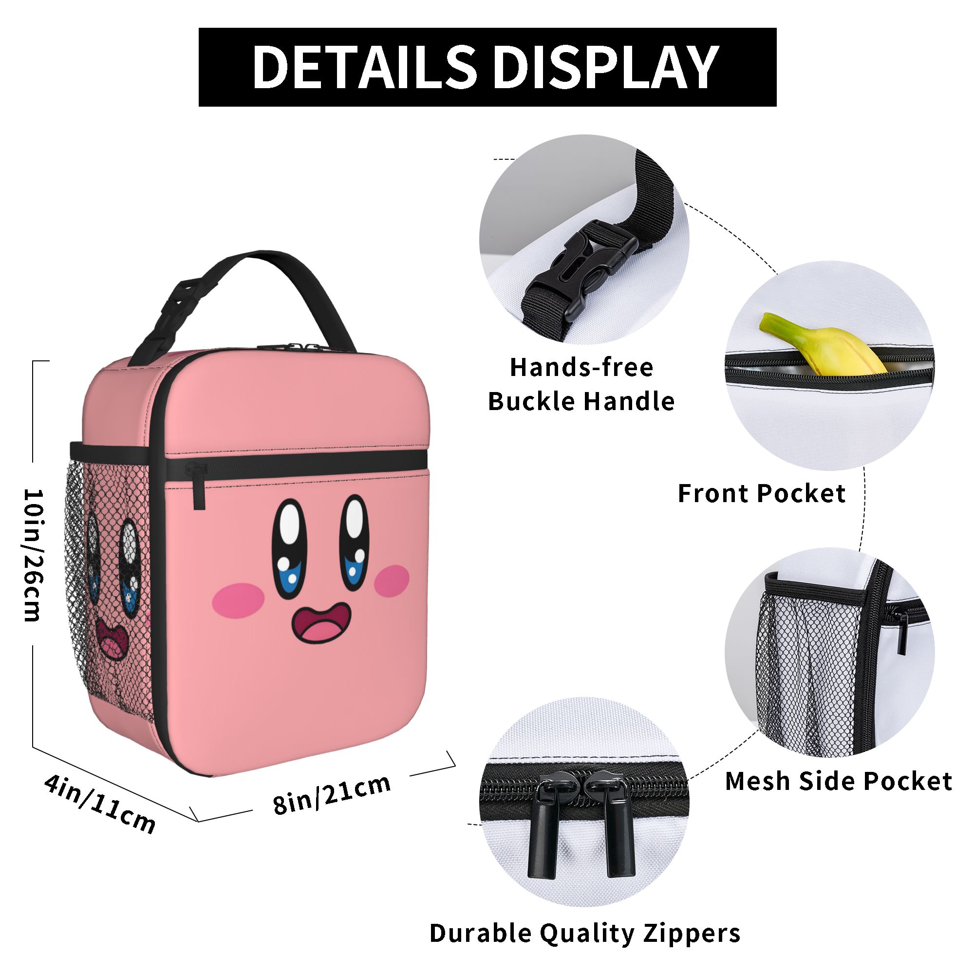 Custom K-Kirbys Resuable Lunch - Food Storage Bag Organizer 评论和价格