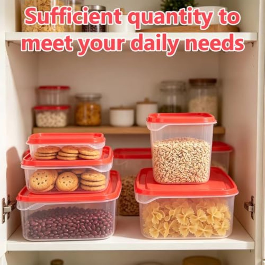 17Pcs Plastic Food Storage Set - Food Storage Containers 评论和价格