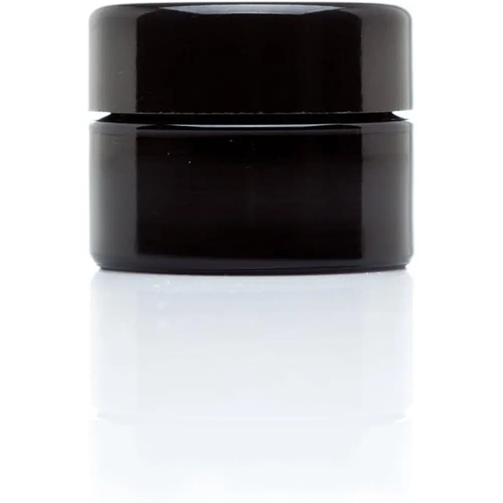 15ml Black Glass Airtight Jar  - Food Storage For Long Term 评论和价格