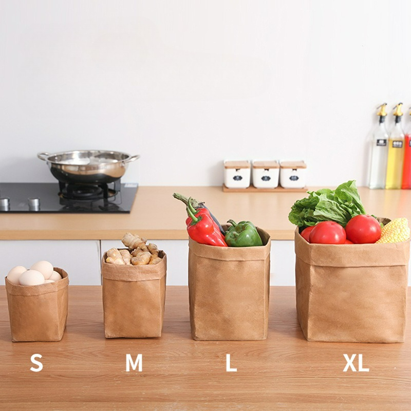 Kraft Paper Bag Washable Paper - Food Storage Plant 评论和价格