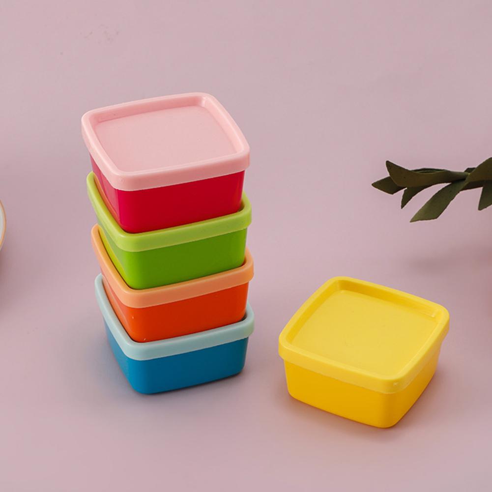 5Pcs Mini Squeeze Bottle Lunch - Salad Dressing Bottle 评论和价格
