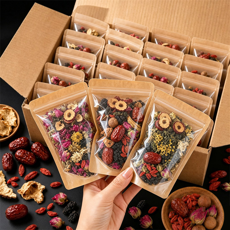 100Pcs Clear Kraft Paper Packa - Food Storage Pet 评论和价格