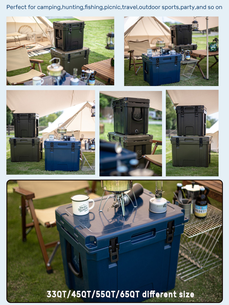 2024 45QT New Insulated Hard C - Food Storage For Camping 评论和价格