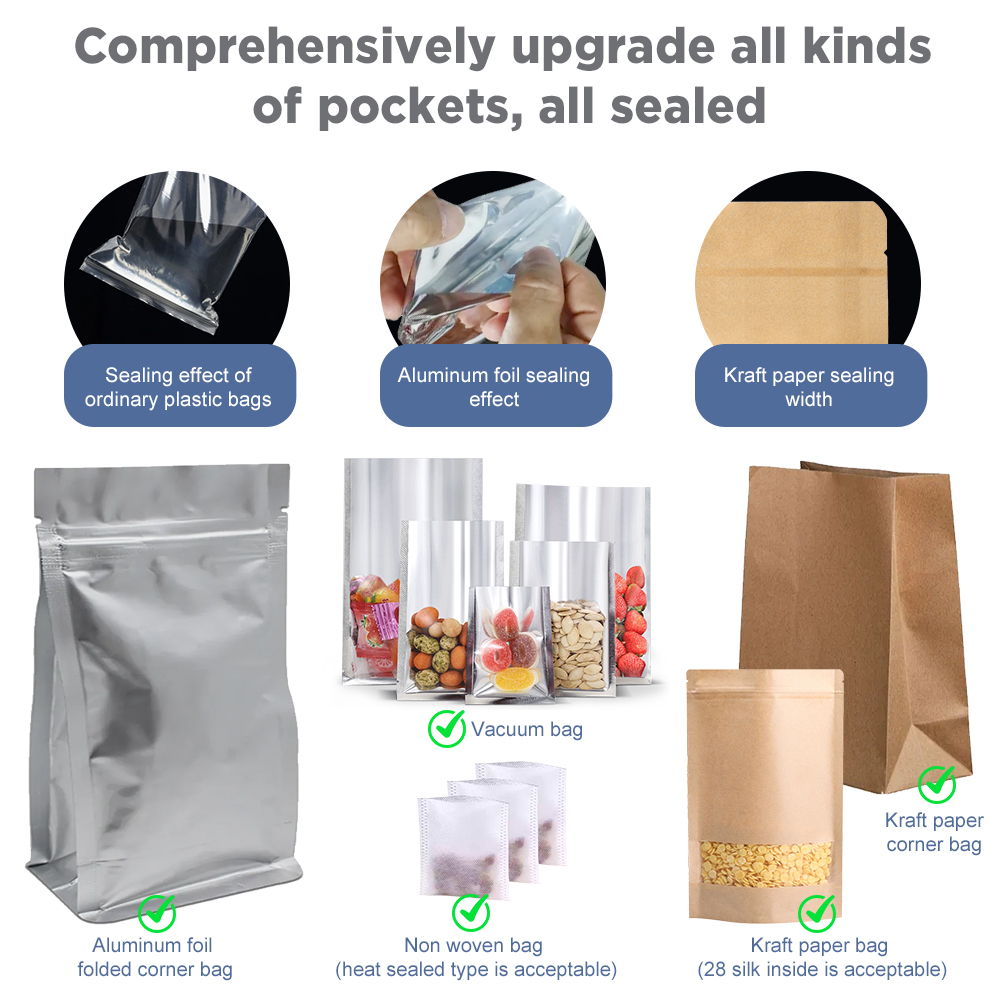 Impulse Sealer Machine Kitchen - Food Storage Vacuum Sealer Machine 评论和价格