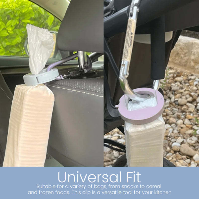 Plastic Bag Sealer Clamp for H - Food Storage Essentials 评论和价格
