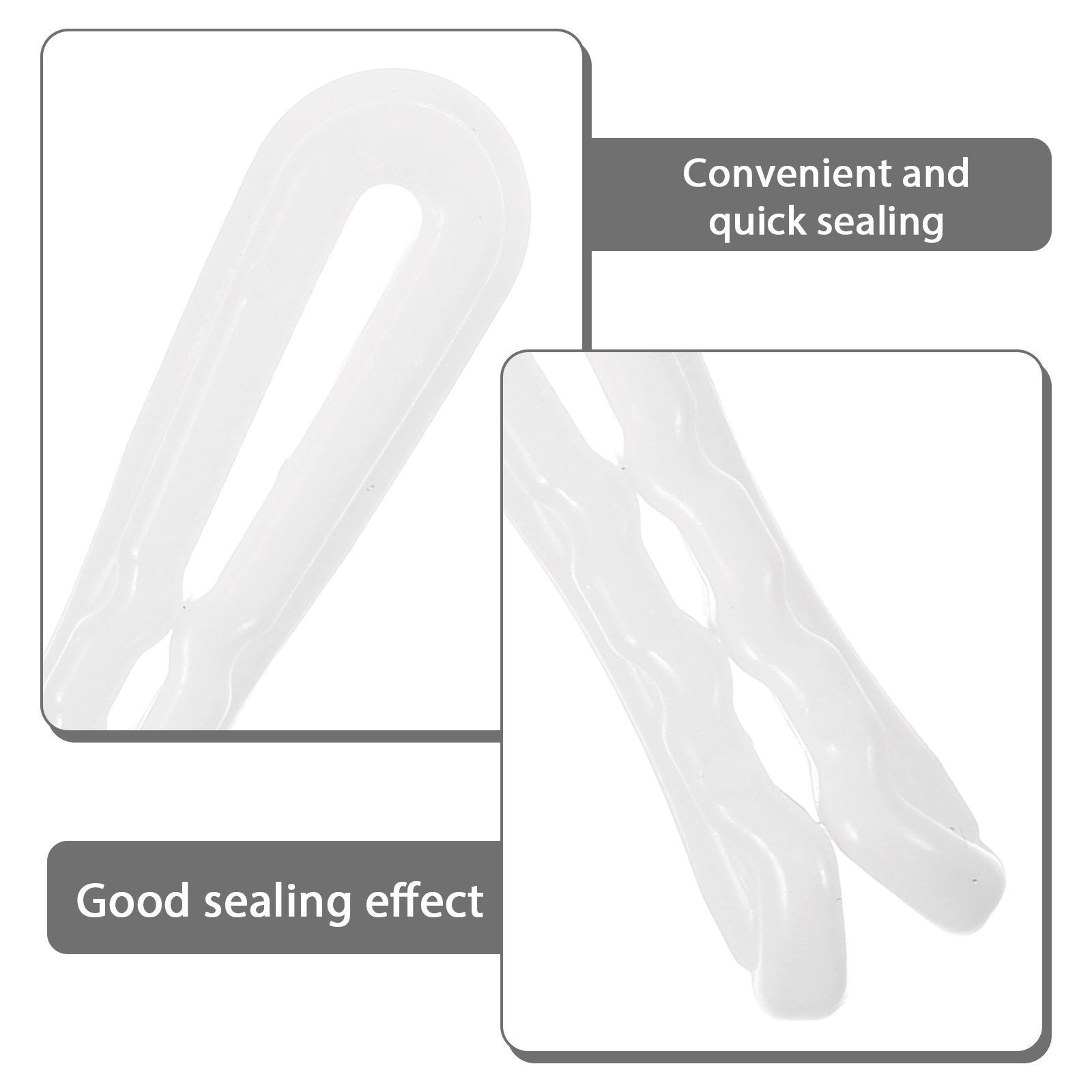5Pcs Compression Bag Clips Vac - Food Storage For Long Term 评论和价格