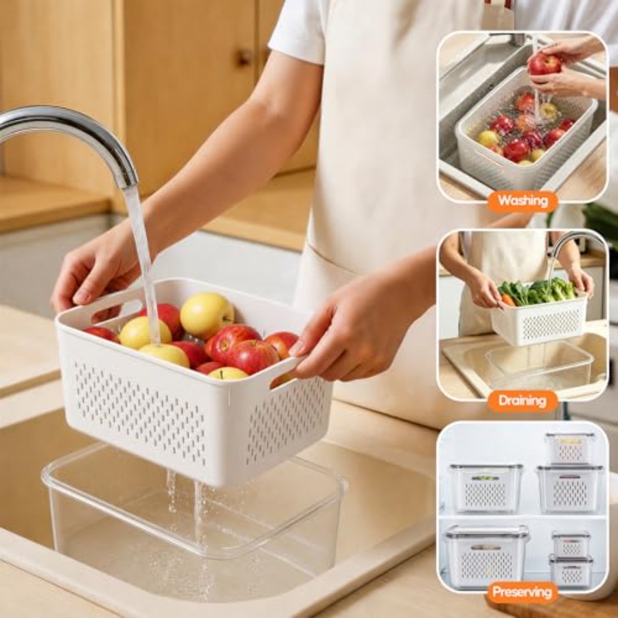 Fruit Storage Containers for F - Food Storage Containers 评论和价格