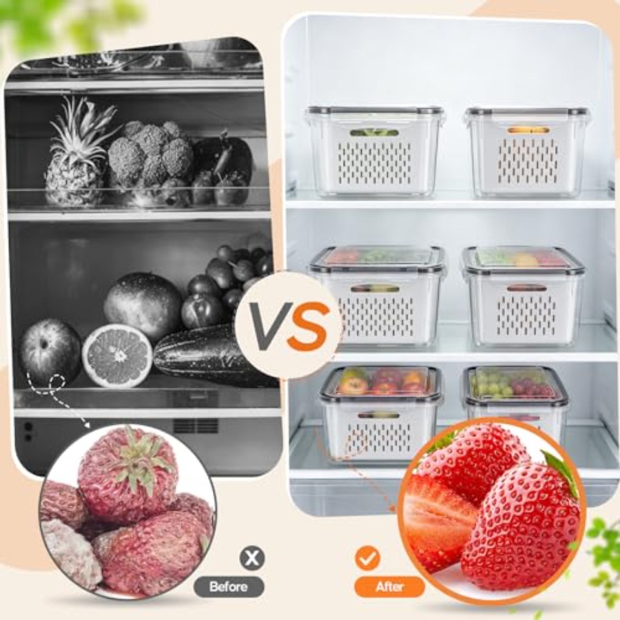 Fruit Storage Containers for F - Food Storage Containers 评论和价格
