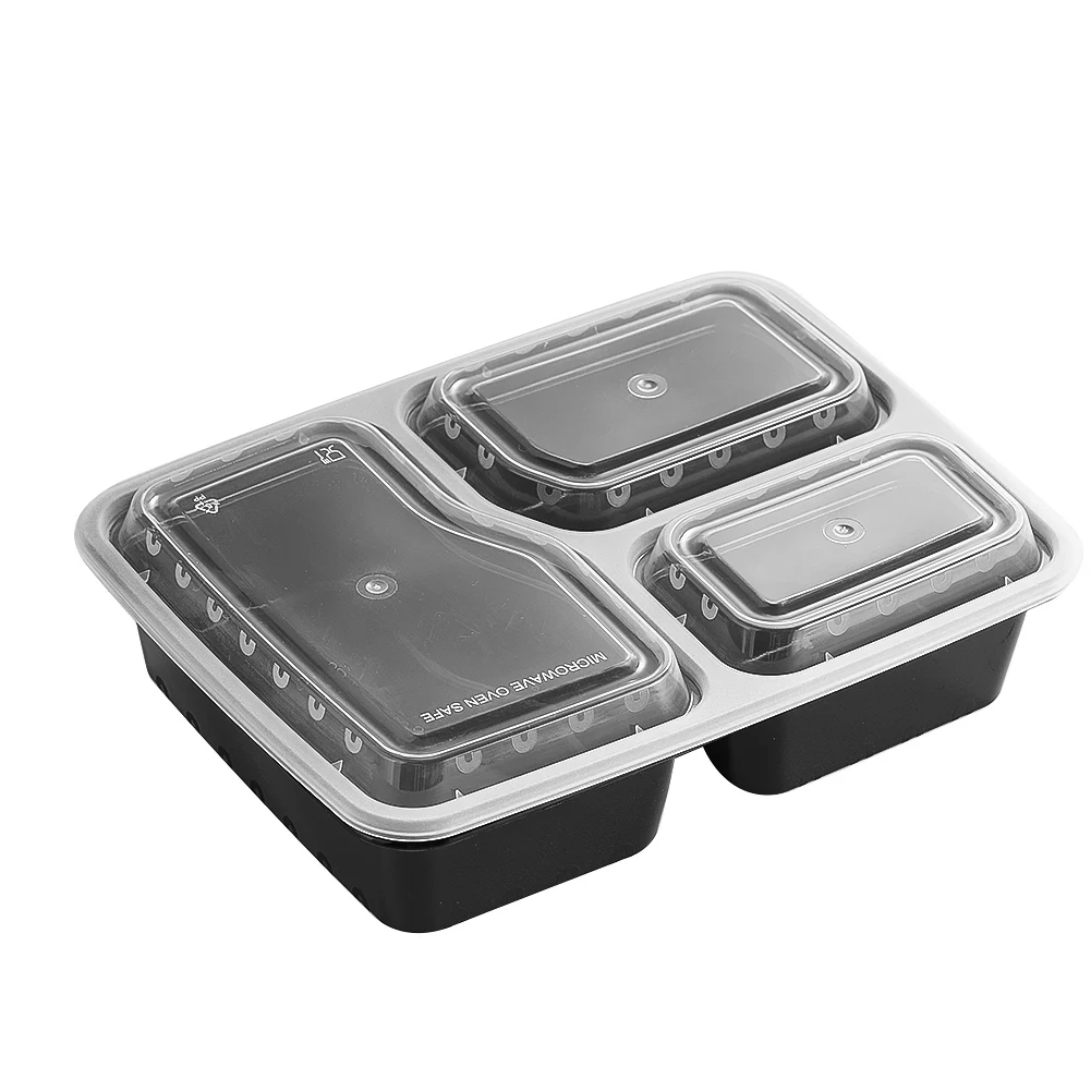 7 Pack 3 Compartment Meal Prep - Storage Food Prep 评论和价格