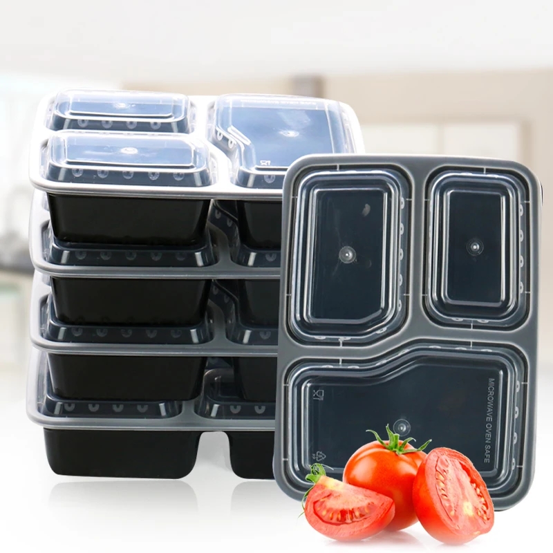 7 Pack 3 Compartment Meal Prep - Storage Food Prep 评论和价格