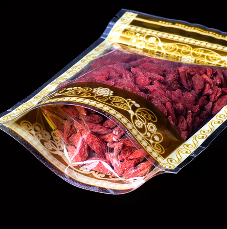 100PCS Stand-up Plastic Gold Z - Food Storage Ziploc Bags 评论和价格