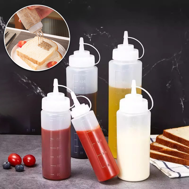 20PCS 120-1000ml Empty Plastic - Salad Dressing Bottle 评论和价格