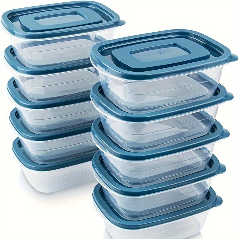 A Set of 6 Transparent Stackab - Food Storage Canister 评论和价格