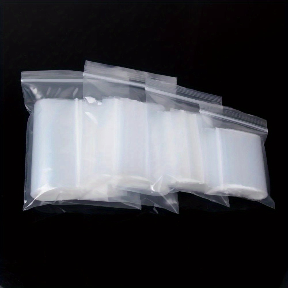 100pcs, Thick Clear Zip Lock Z - Food Storage Ziploc Bags 评论和价格