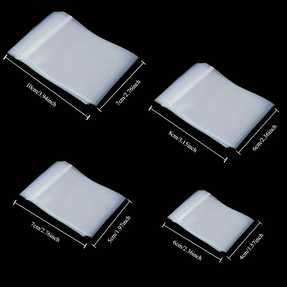 100pcs, Thick Clear Zip Lock Z - Food Storage Ziploc Bags 评论和价格