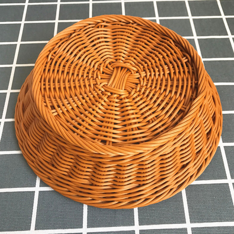Rattan Wicker Woven Serving Ba - Food Storage Plant 评论和价格