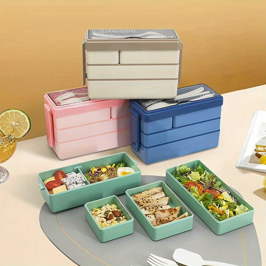 1450ML Bento Lunch Box Large C - Food Storage Containers Set 评论和价格