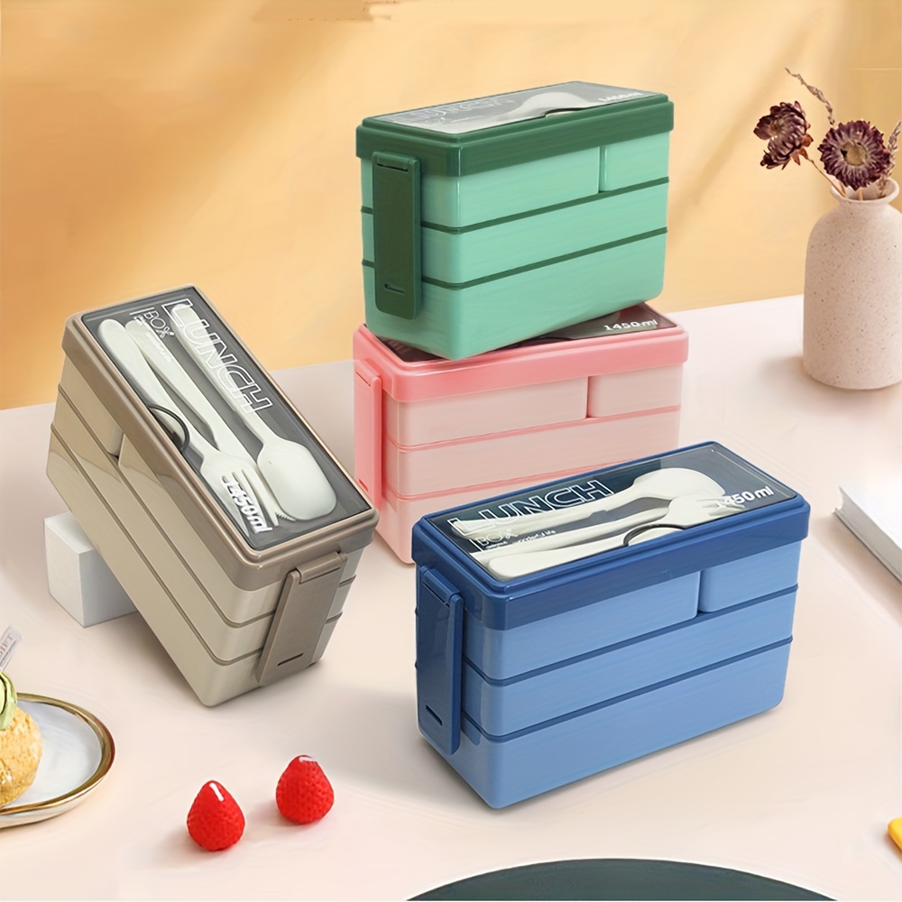 1450ML Bento Lunch Box Large C - Food Storage Containers Set 评论和价格