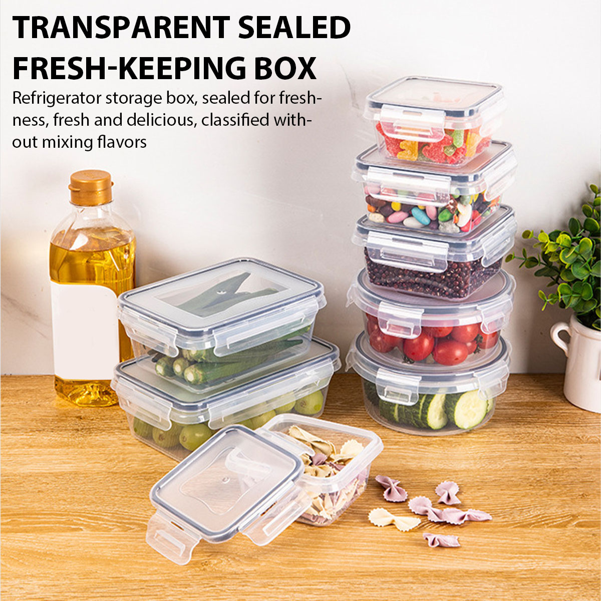 24Pcs/set Food Storage Box Set - Food Storage Box Set 评论和价格