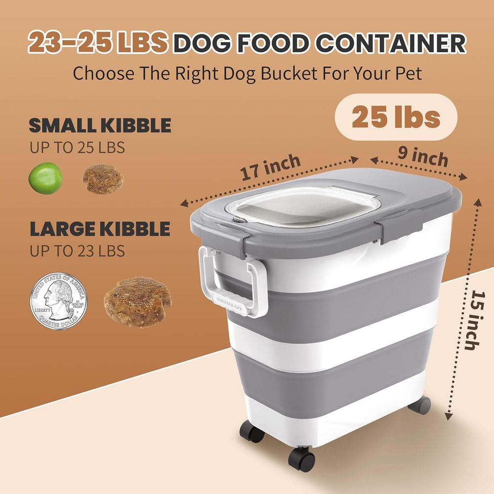 Airtight Dog Food Storage Cont - Food Storage Pet 评论和价格