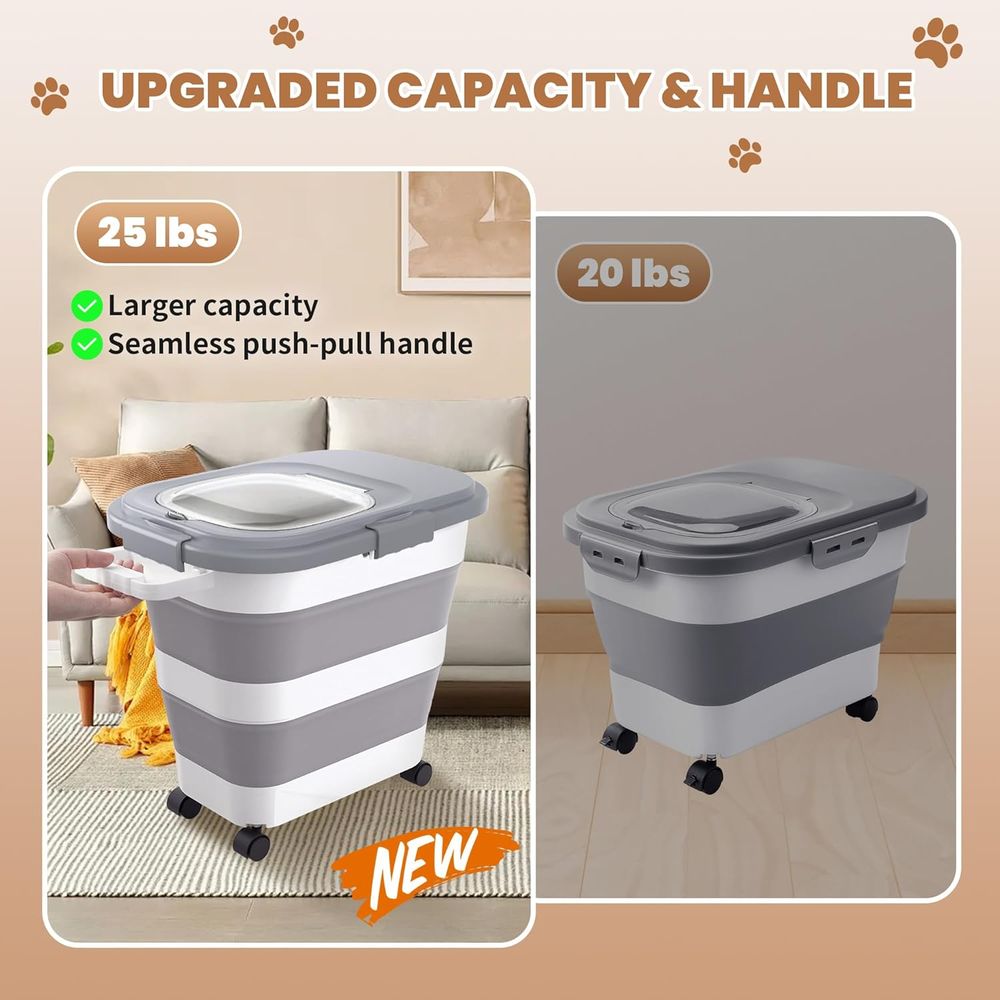 Airtight Dog Food Storage Cont - Food Storage Pet 评论和价格