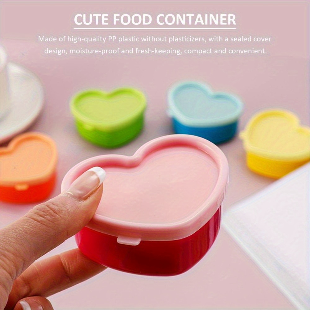 5PCS Mini Lunch Box Condiment  - Salad Dressing Bottle 评论和价格