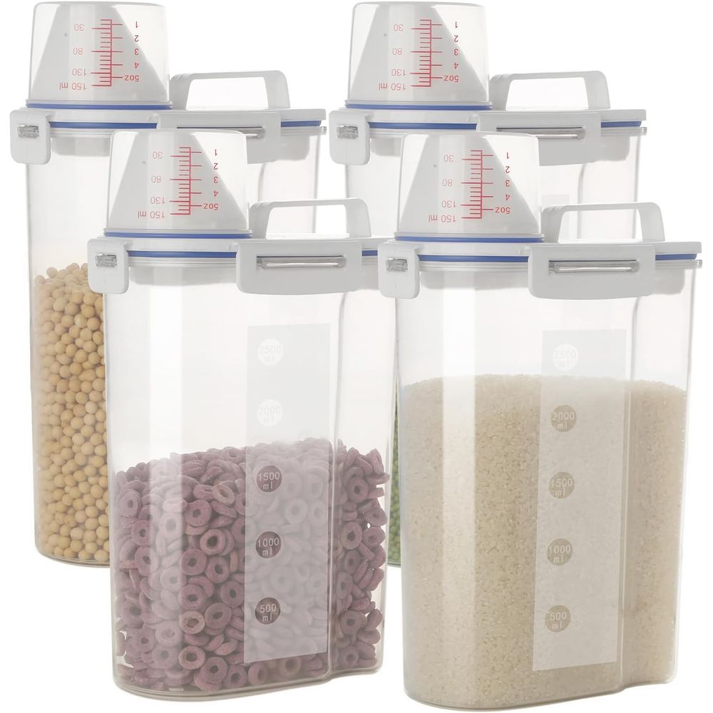 5.5 Lbs Rice Airtight Dry Food - Food Storage Containers Set 评论和价格