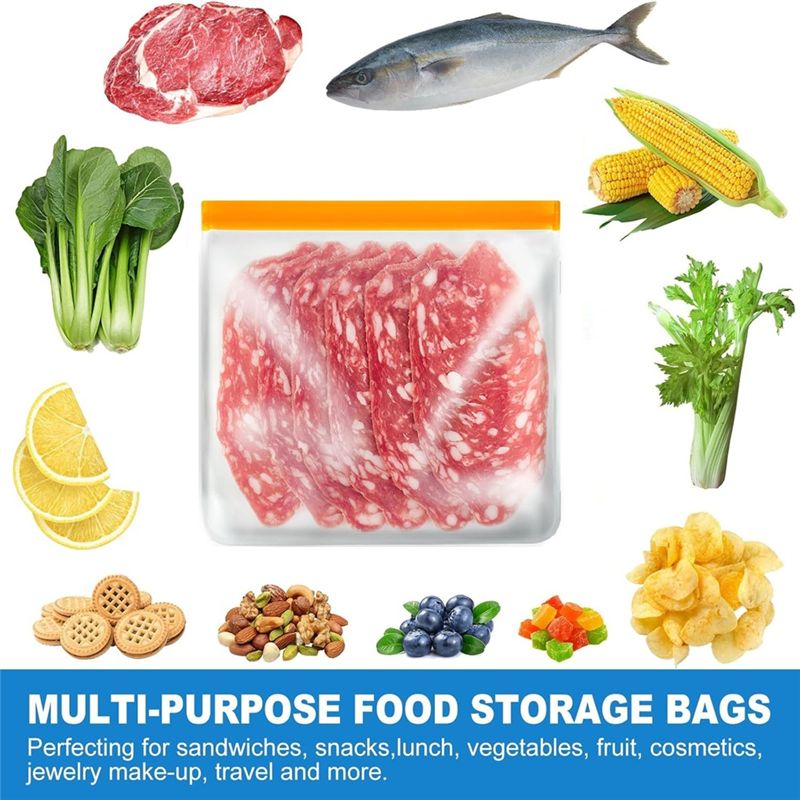 BHBD-Reusable Food Storage Bag - Food Storage Frozen 评论和价格
