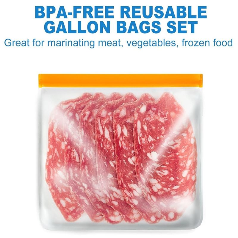 BHBD-Reusable Food Storage Bag - Food Storage Frozen 评论和价格