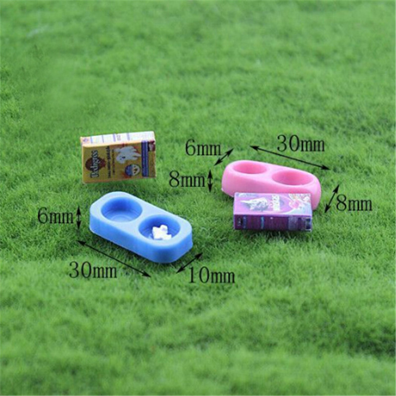 2Pcs/set Dollhouse Mini Dog/Ca - Food Storage Pet 评论和价格