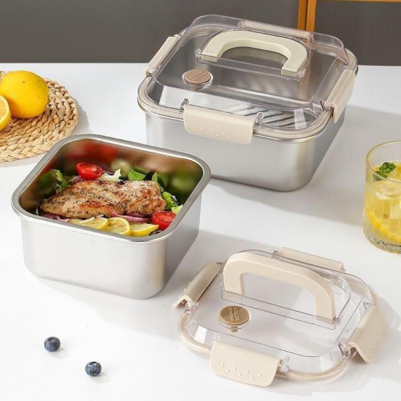 Portable Large Capacity Stainl - Food Storage For Camping 评论和价格