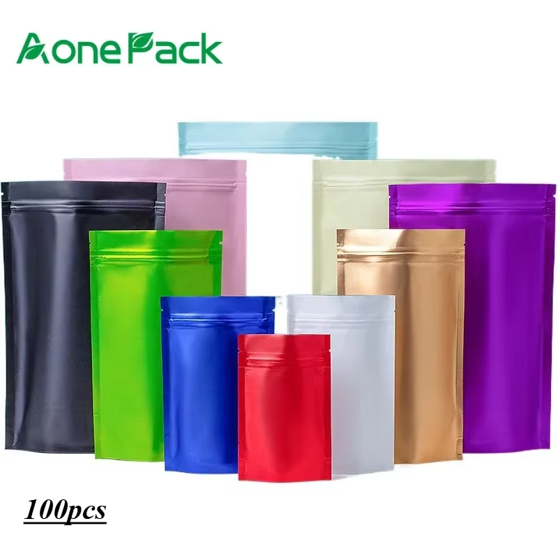 100pcs Custom Matt Finished Se - Food Storage Ziploc Bags 评论和价格