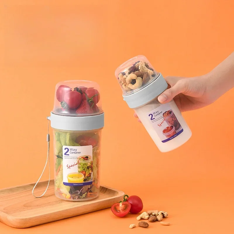 Breakfast Oatmeal Cereal Nut Y - Food Storage Containers Set 评论和价格