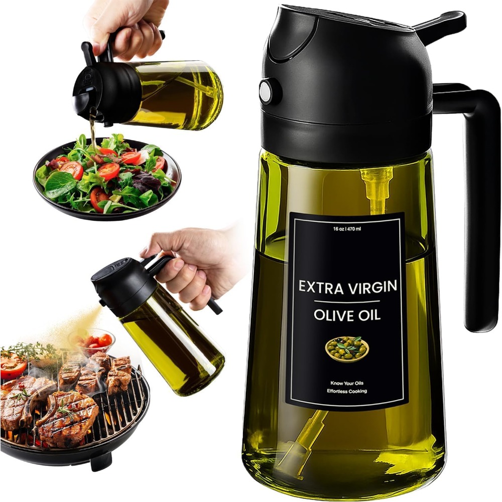 Light Proof 16oz 470ml Olive O - Salad Dressing Bottle 评论和价格