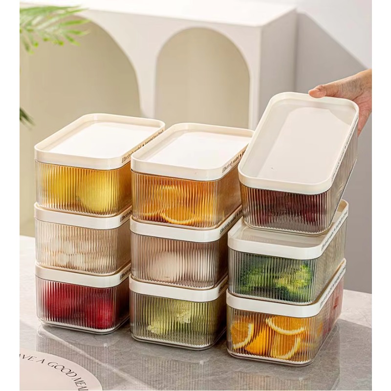 Stackable Plastic Rectangle PE - Food Storage Pet 评论和价格