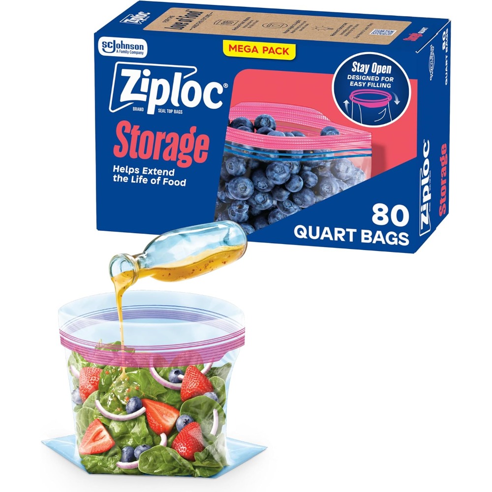 Stand Up Bottom Quart Food Sto - Storage Food Prep 评论和价格
